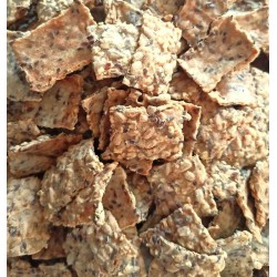 Croc'graines & oignon - Biscuit sans gluten - Bonheur et papilles