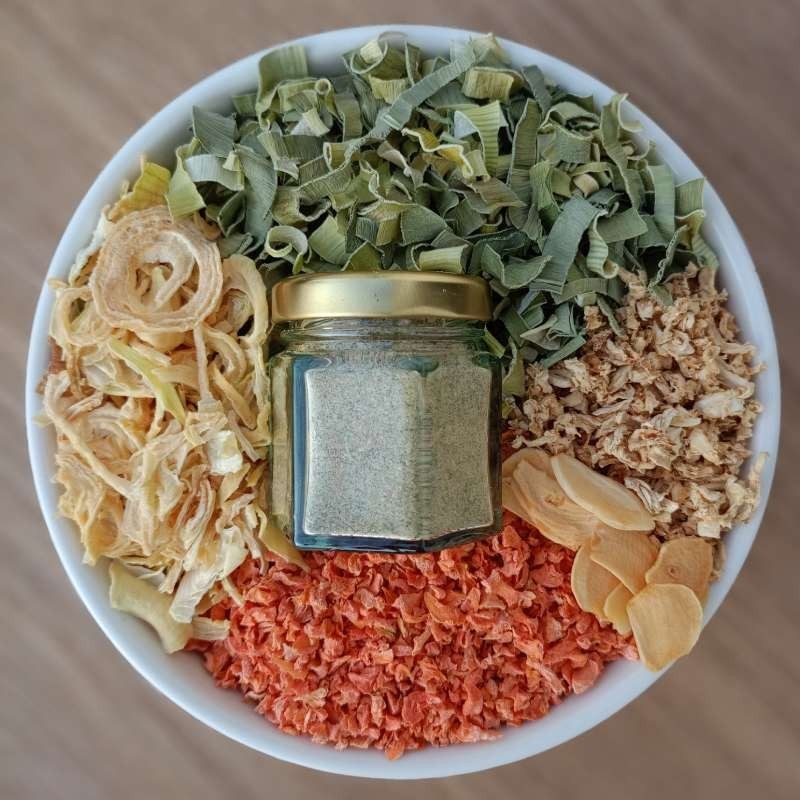 Bouillon de légumes - 92% de légumes - Bonheur et papilles