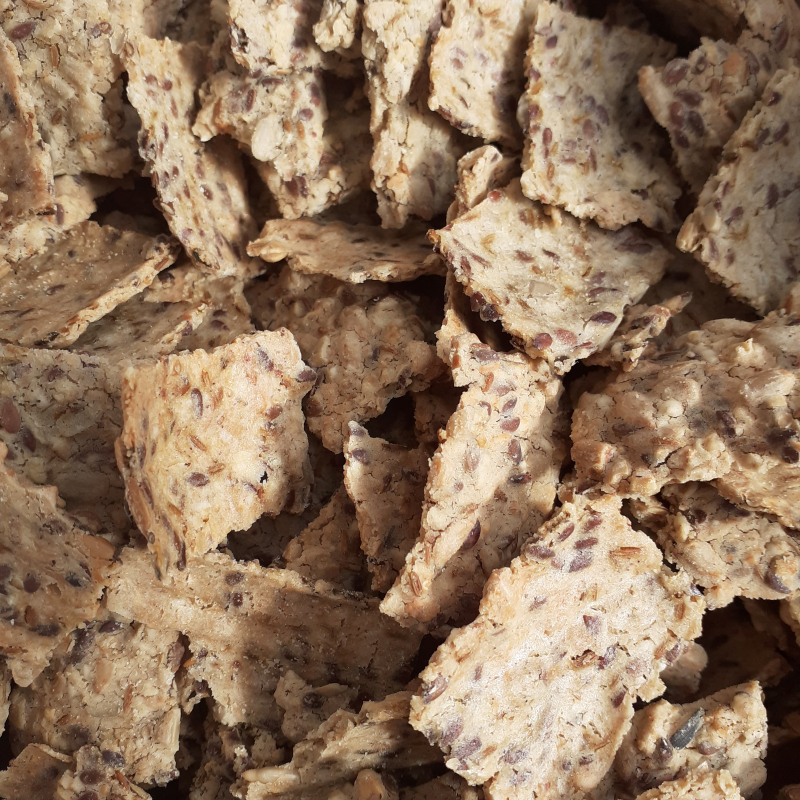 Croc'graines de cumin - Biscuits salés - Bonheur et papilles