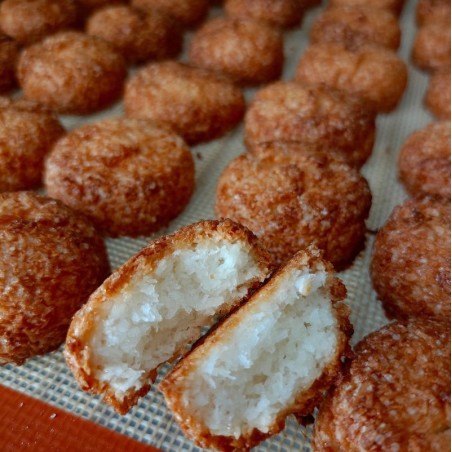 Dôme coco - Naturellement sans gluten - Bonheur et papilles