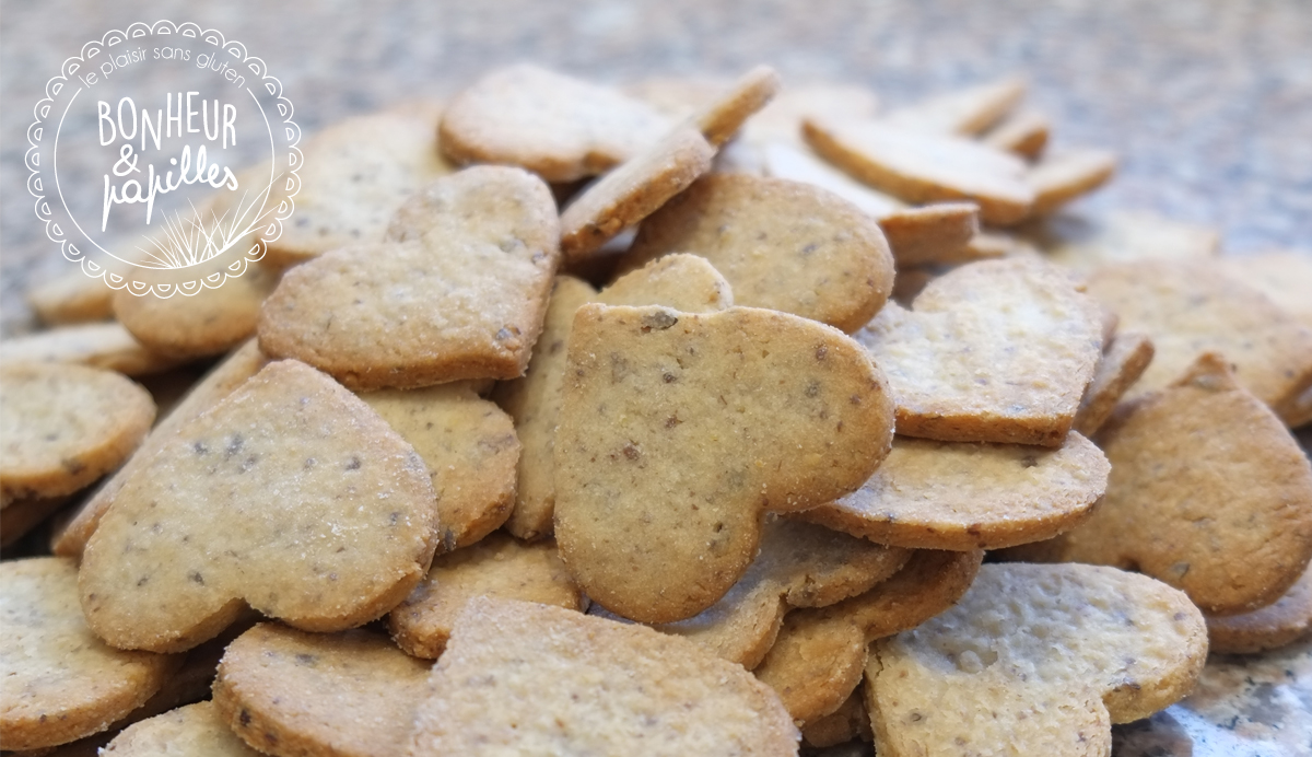 Bonheur & Papilles, biscuits sans gluten - Nos réalisations
